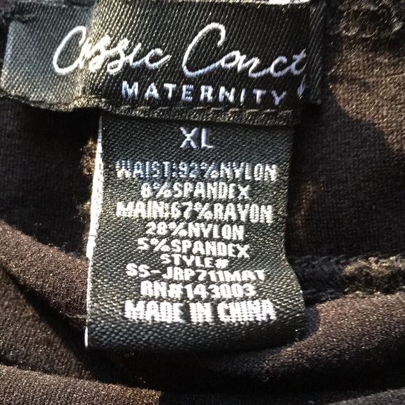 Skinny ponte maternity pants - Picture 4 of 4